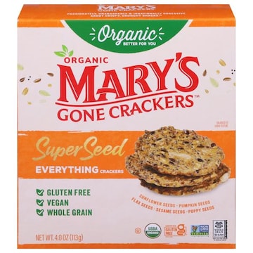 Mary's Gone Crackers Everything Super Seed Organic Cracker