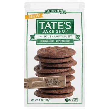Tate's Bake Shop Gluten Free Double Chocolate Chip Cookies