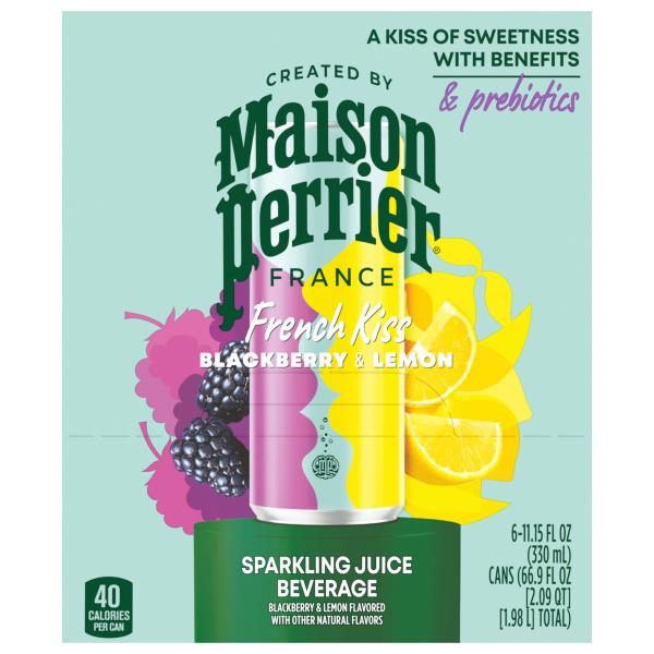Maison Perrier French Kiss Blackberry & Lemon Sparkling Juice