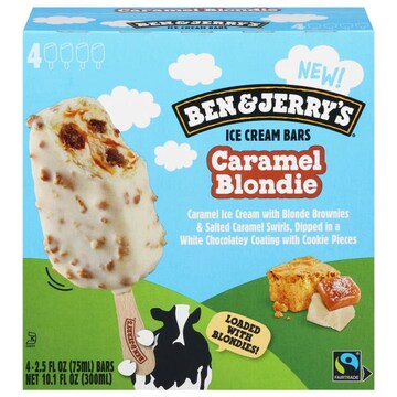 Ben & Jerry's Caramel Blondie Ice Cream Bars