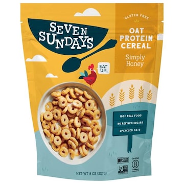 Seven Sundays Oat Protein Simply Honey Cereal