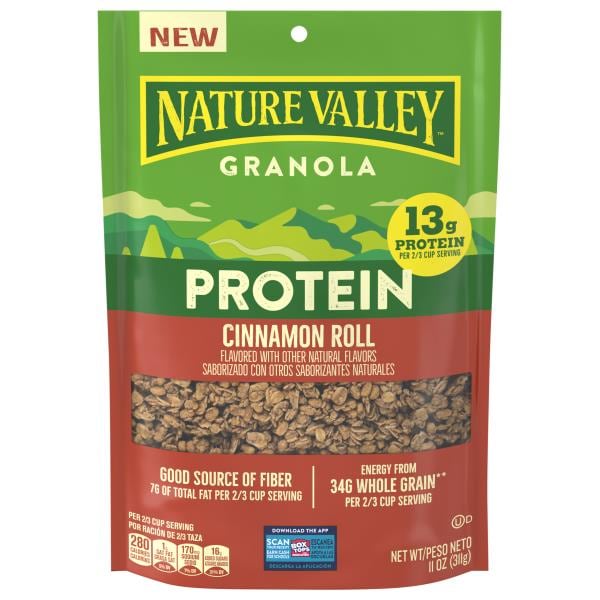 ミネルヴァ SNR シリアルNo.115 Nature Valley Protein Cinnamon Roll Granola | Publix Super Markets