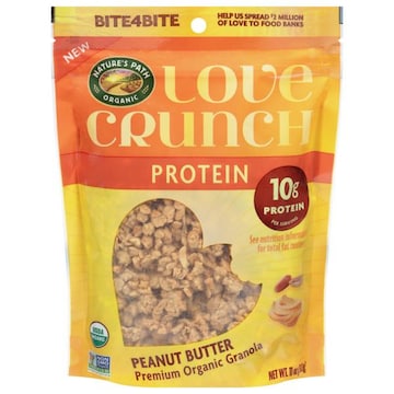 Nature's Path Organic Love Crunch Protein Organic Premium Peanut Butter Granola