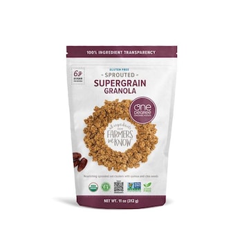 One Degree Organic Foods Gluten Free Sprouted Supergrain Granola