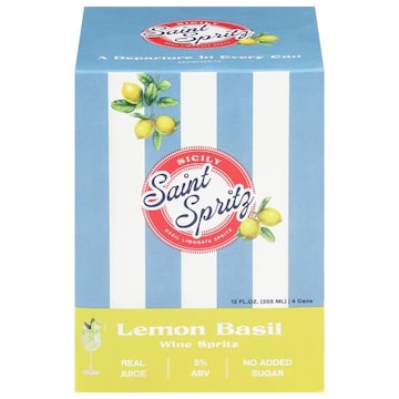 Saint Spritz Lemon Basil Wine Spritz