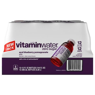 Vitaminwater Zero Sugar Acai Blueberry Pomegranate Water Beverage New Pack