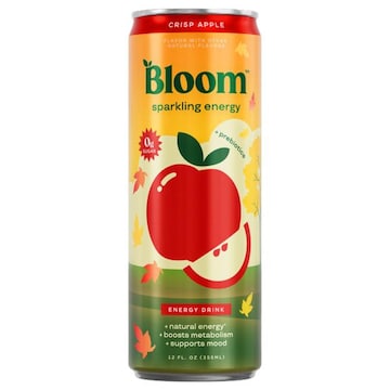 Bloom Sparkling Energy Crisp Apple Energy Drink