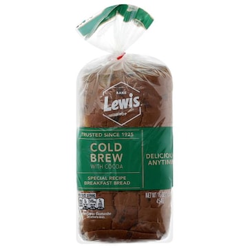 Lewis Bake Shop Breakfast Cold Brew with Cocoa Bread
