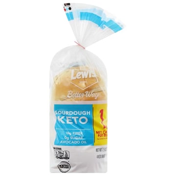 Lewis Bake Shop Better Way Keto Sourdough Burger Buns