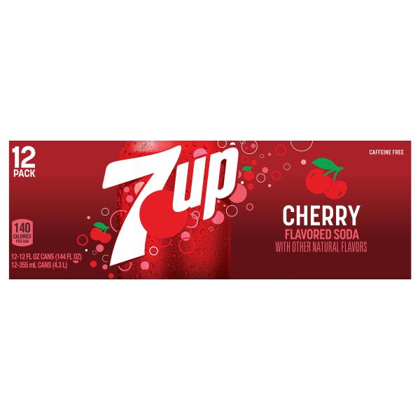 7-UP Soda, Cherry Flavored, 12 Pack | Publix Super Markets