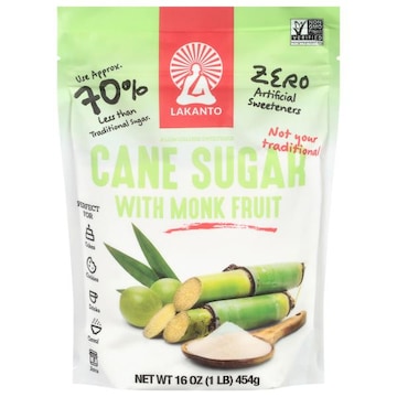 Lakanto Cane Sugar with Monk Fruit