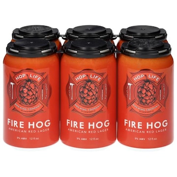 Hop Life Brewing Company Fire Hog American Red Lager