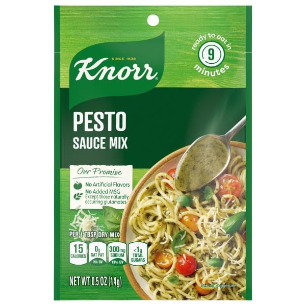 Knorr Sauce Mix, Pesto Publix Super Markets