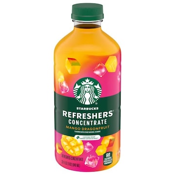 Starbucks Mango Dragonfruit Refreshers Concentrate