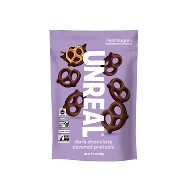 Unreal Dark Chocolate Covered Pretzels
