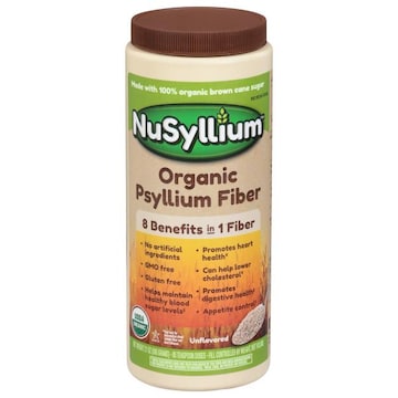 NuSyllium Psyllium Fiber, Organic, Unflavored