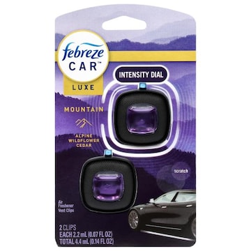 Febreze Car Vent Clips Mountain Air Freshener