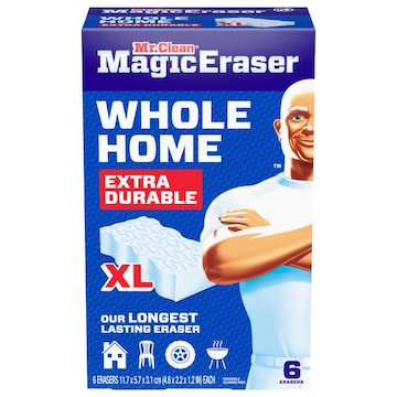 Mr. Clean Magic Eraser Whole Home Extra Durable XL Erasers