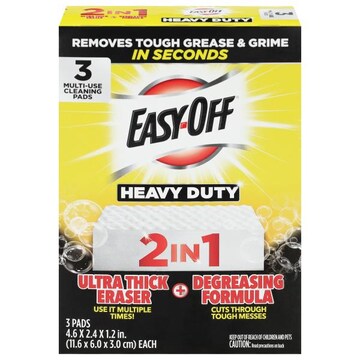 Easy-Off Heavy Duty 2 in 1 Cleaning Pads
