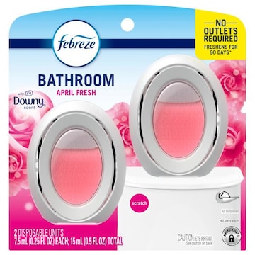 Febreze Bathroom April Fresh with Downy Scent Air Freshener