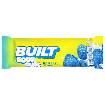 Built Bar Sour Puff Blue Razz Blast Protein Snack