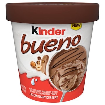 Kinder Bueno Hazelnut Flavored Frozen Dairy Dessert
