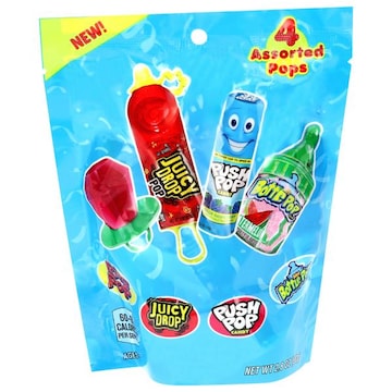 Bazooka Candy Brands Ages 4+ Assorted Pops