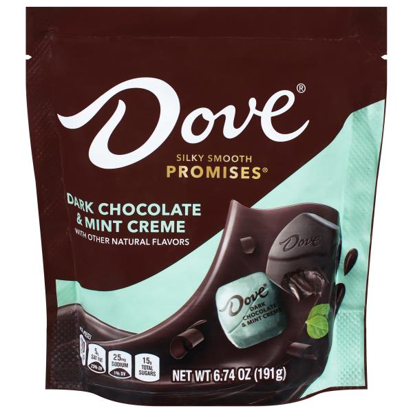 Dove Promises Silky Smooth Dark Chocolate & Mint Creme | Publix