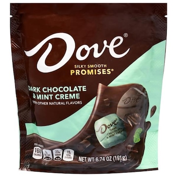 Dove Promises Silky Smooth Dark Chocolate & Mint Creme