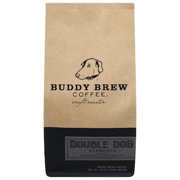 Buddy Brew Coffee Double Dog Whole Bean Espresso Coffee