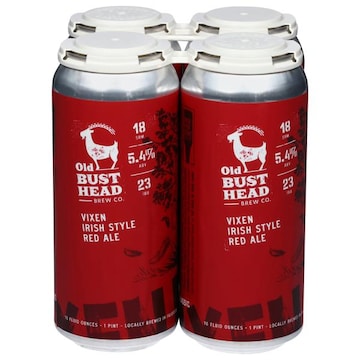 Old Bust Head Vixen Irish Style Red Ale Beer