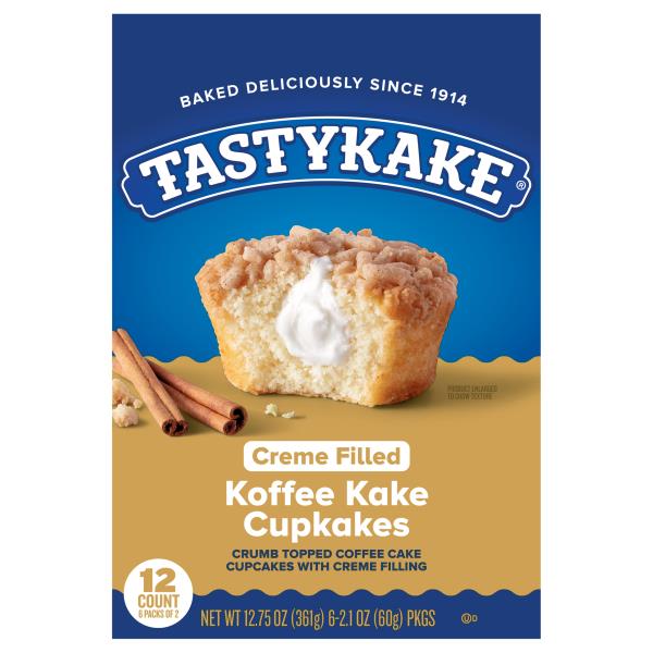 ◯kek Tastykake Cupkakes, Coffee Kake, Creme Filled | Publix Super Markets