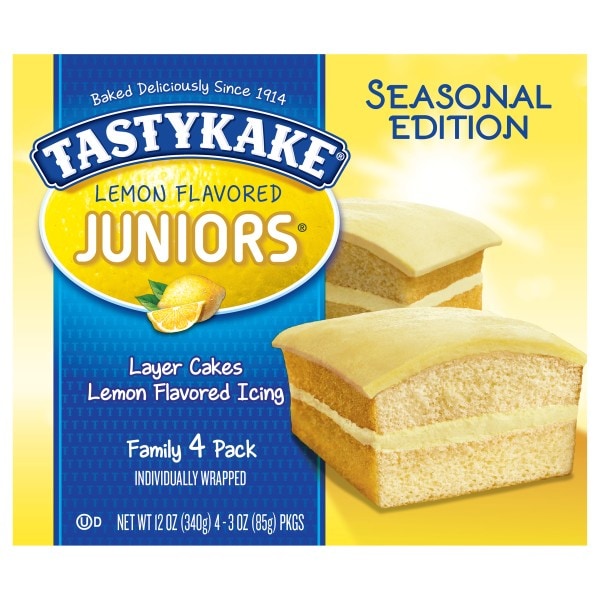 Tastykake Juniors Lemon Flavored Layer Cakes | Publix Super Markets
