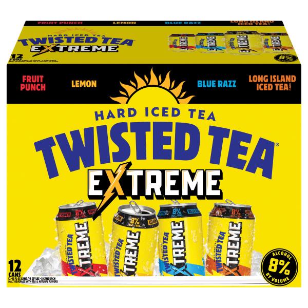 Twisted Tea Extreme Assorted Hard Iced Tea | Publix Super Markets