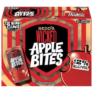 Redd's Wicked Apple Bites Mini Beer
