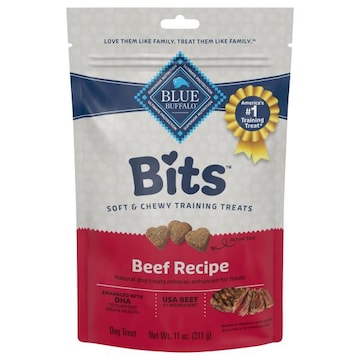 Blue Buffalo Blue Bits Beef Recipe Dog Treat
