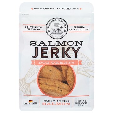 Butcher's Naturals Jerky Salmon Dog Treats