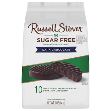 Russell Stover Solid Sugar Free Dark Chocolate