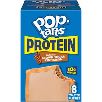 Pop-Tarts Protein Toaster Pastries Boostin' Brown Sugar Cinnamon, 10g Protein