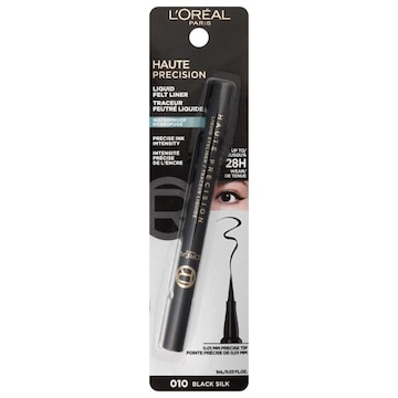 L'Oreal Paris 010 Black Silk Waterproof Liquid Felt Liner