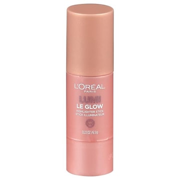 L'Oreal Paris 640 Glowy Sparkling Rose Lumi Le Glow Highlighter Stick