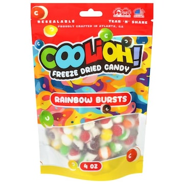 Coolioh! Freeze Dried Candy Rainbow Burst