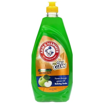Arm & Hammer Plus OxiClean Green Apple Ultra Dish Liquid