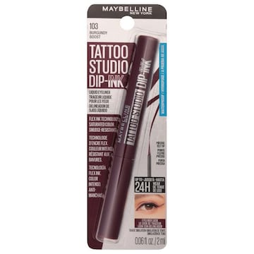 Maybelline Tattoo Studio 103 Burgundy Boost Dip-Ink Waterproof Liquid Eyeliner