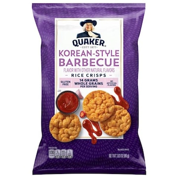 Quaker Korean-Style Barbecue Flavor Rice Crisps