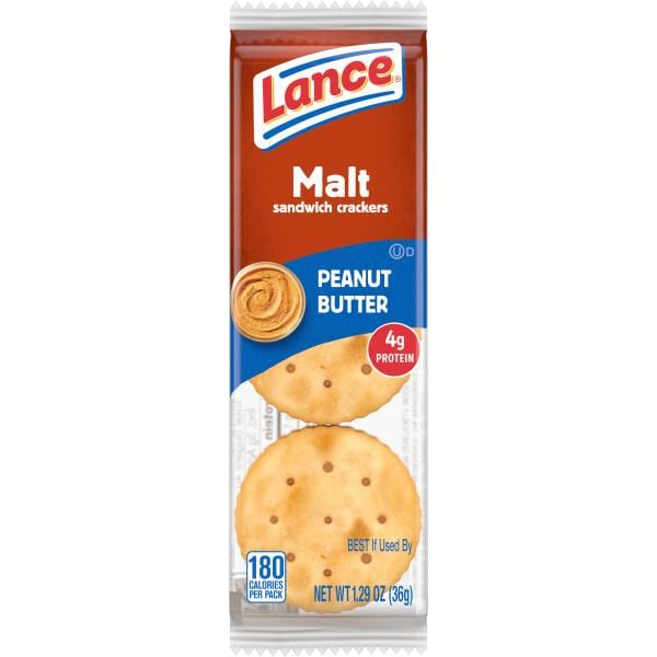 Lance® Malt with Peanut Butter Sandwich Crackers Publix Super Markets