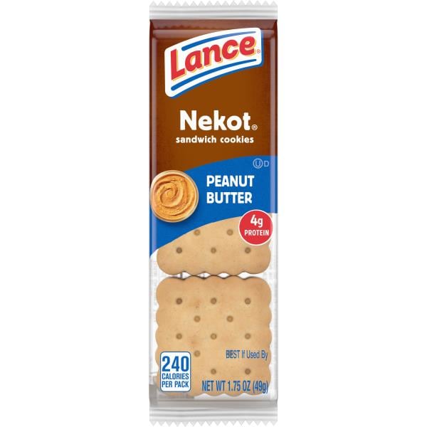 Lance® Nekot Nekot Peanut Butter Sandwich Cookies Publix Super Markets