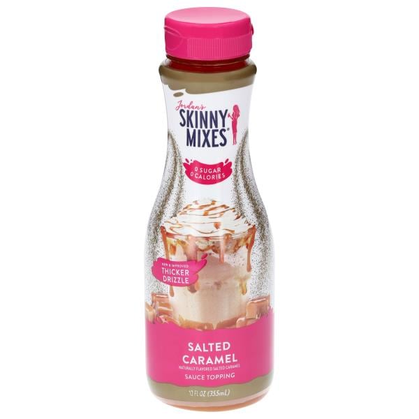 Jordan's Skinny Mixes Salted Caramel Sauce Topping | Publix Super