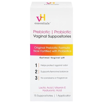 VH Essentials Prebiotic Probiotic Vaginal Suppositories
