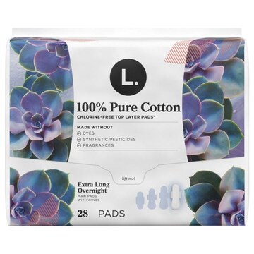 L. Overnight Extra Long with Wings Maxi Pads